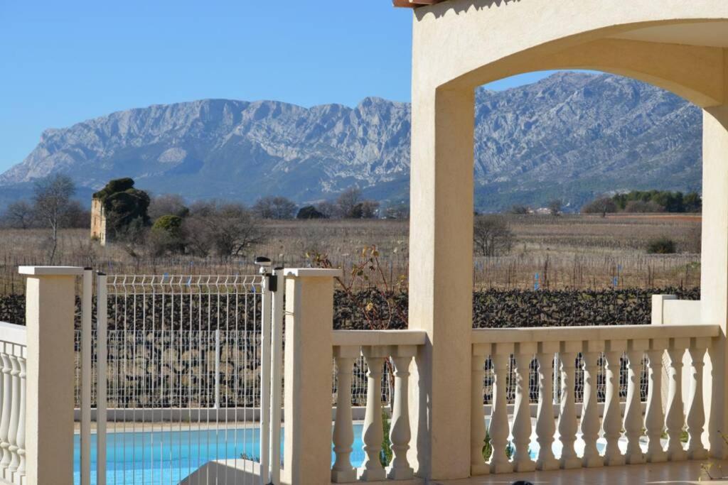 Vue Sainte Victoire, Proche Aix-En-Provence Appartement Pourrieres Buitenkant foto